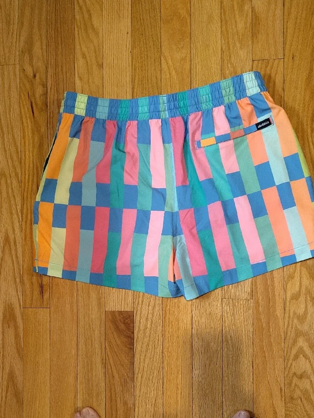 Chubbies Pastel Checkerboard Athletic Shorts